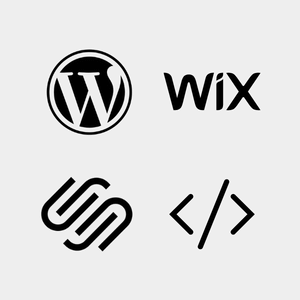 Web design logos